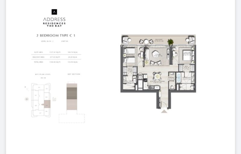 2-bed apartment for sale in Emaar Beachfront